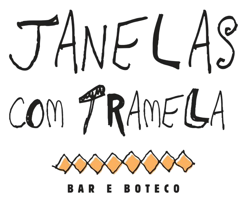 Logotipo Janelas com Tramela, bar e boteco